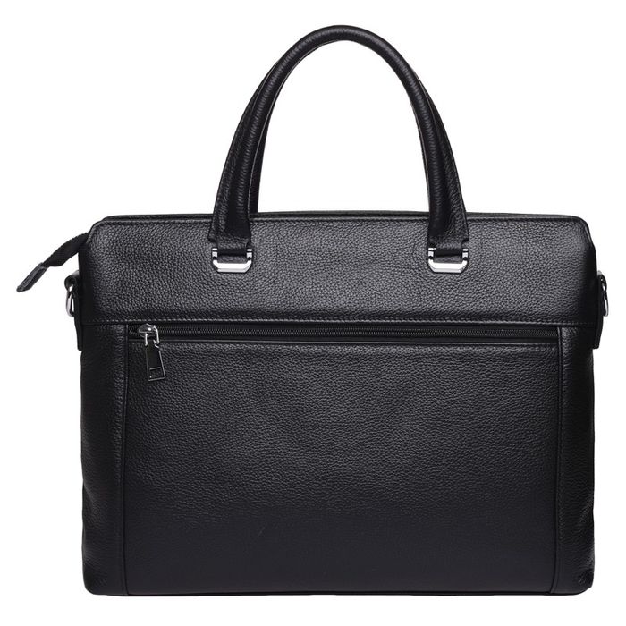 Чоловіча шкіряна сумка Keizer K17240-чорна купити недорого в Ти Купи