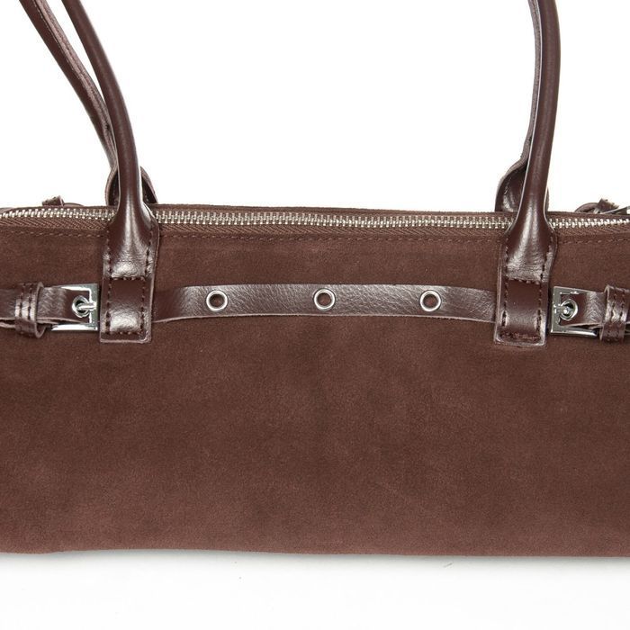Женская замшевая сумка ALEX RAI 8816 brown купить недорого в Ты Купи