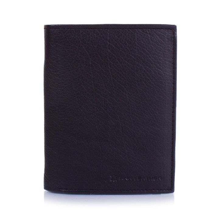 Кожаный кошелек DNK LEATHER DNKN4-CCF-black купить недорого в Ты Купи