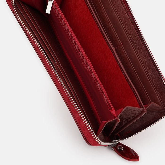 Женский кожаный кошелек Ricco Grande K1AE38r-red купить недорого в Ты Купи