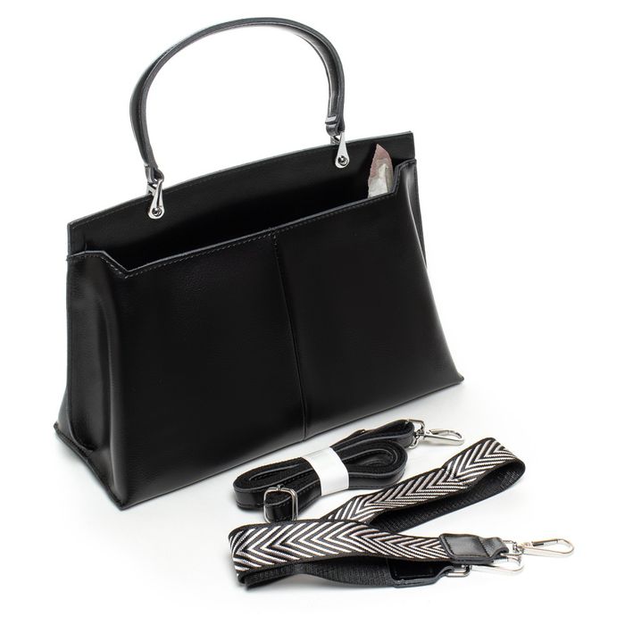 Женская кожаная сумка ALEX RAI 07-02 369 black купить недорого в Ты Купи