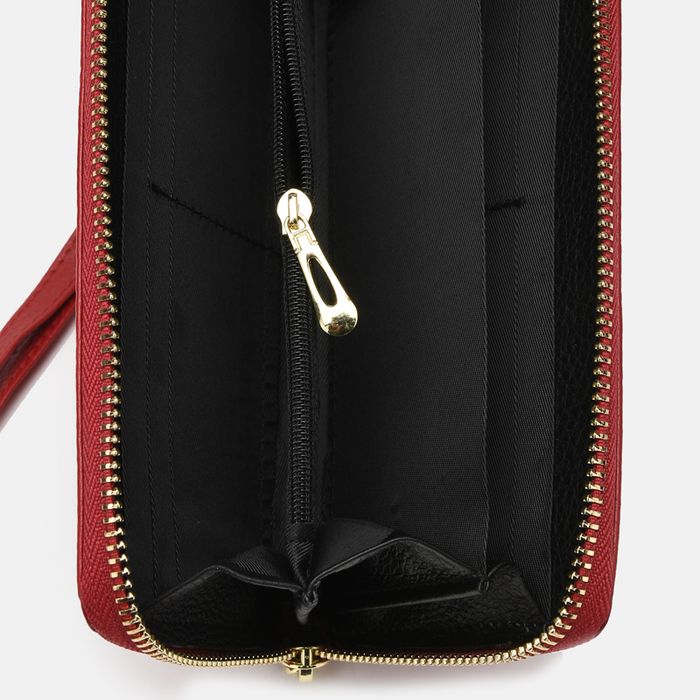 Женский кожаный кошелек Keizer K15201-red купить недорого в Ты Купи