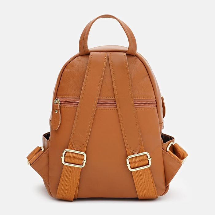 Шкіряний жіночий рюкзак Keizer K1172br-brown купити недорого в Ти Купи