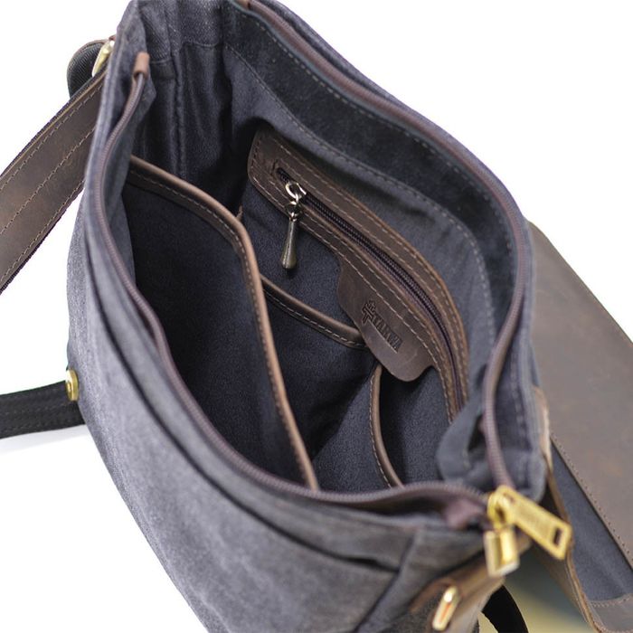Мужская кожаная сумка через плечо TARWA RGc-6601-3md купить недорого в Ты Купи