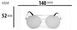 Солнцезащитные женские очки Glasses 8308-2