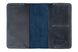 Обложка для паспорта ручной работы Gato Negro Alfa синяя