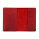Красная обложка для паспорта из кожи HiArt Discoveries Красный