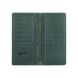 Кожаный бумажник Hi Art WP-02 Shabby Alga Mehendi Classic Зелёный