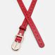 Женский кожаный ремень Borsa Leather CV1ZK-019r-red