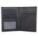 Шкіряний чоловічий чорний гаманець Джон МакДі JDR-8450A