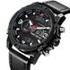 Чоловічий наручний годинник Naviforce Kosmos Black (+1274)