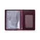 Обкладинка-органайзер для документів зі шкіри HiArt AD-01-C19-1718-T006 Фіолетовий