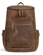 Кожаный дорожный коричневый рюкзак Vintage 14887 Коричневый