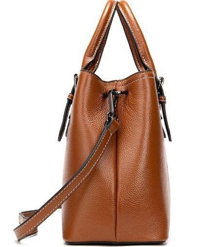 Рыжая кожаная женская сумка Vintage 14875 купить недорого в Ты Купи
