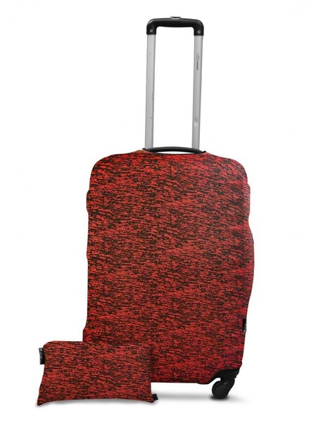 Захисний чохол для валізи Coverbag дайвінг червоний меланж L купити недорого в Ти Купи