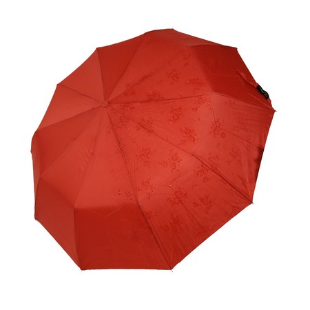 Женский зонт-полуавтомат Bellisimo Flower land 10 спиц Красный (461-6) купить недорого в Ты Купи