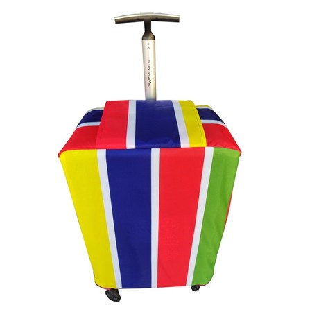 Защитный чехол для чемодана Coverbag нейлон Ultra XS разноцветный купить недорого в Ты Купи