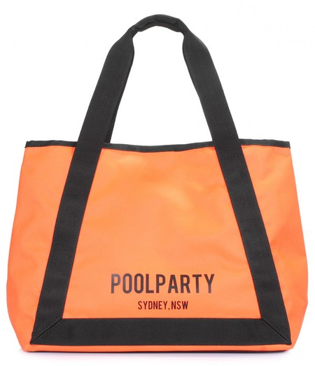 Літня сумка з поліестеру POOLPARTY laguna-orange купити недорого в Ти Купи