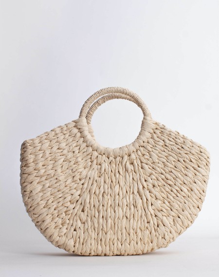 Пляжна солом'яна жіноча сумка SYM-5395 купити недорого в Ти Купи