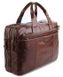 Чоловіча шкіряна сумка Vintage 14210 Коричневий