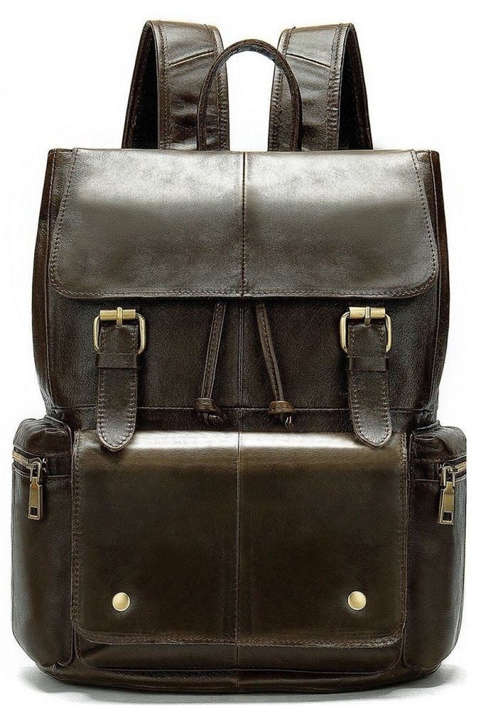 Женский кожаный рюкзак Vintage 14668 Коричневый купить недорого в Ты Купи
