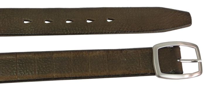 Женский кожаный ремень Farnese, Италия, коричневый SFA431 купить недорого в Ты Купи