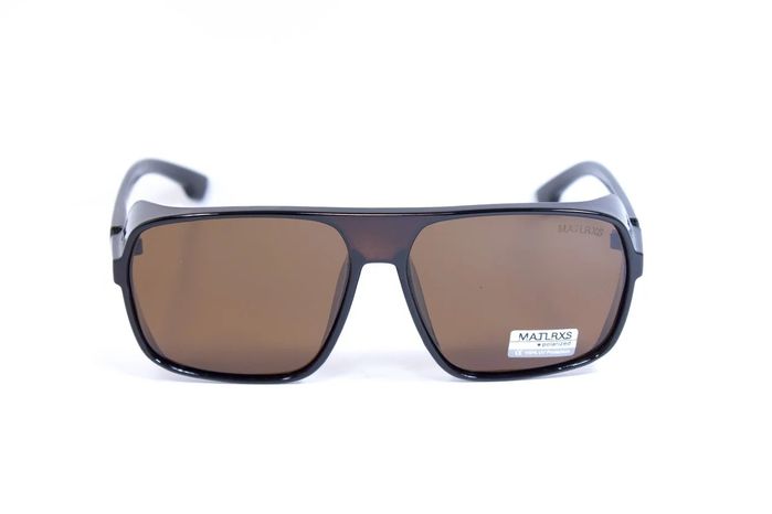 Солнцезащитные поляризационные мужские очки Matrix P1815-2 купить недорого в Ты Купи