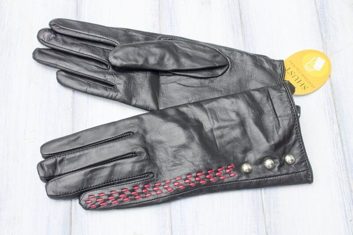 Женские кожаные перчатки Shust Gloves 786 s1 купить недорого в Ты Купи