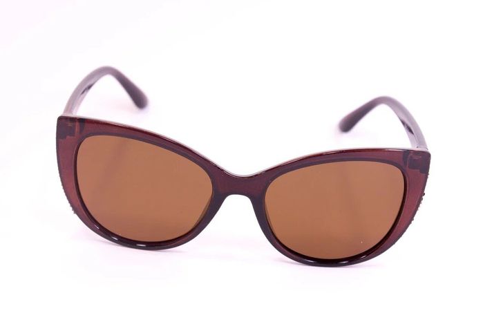 Женские солнцезащитные очки с футляром Polarized f0962-2 купить недорого в Ты Купи