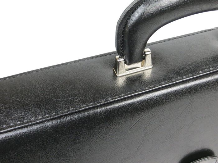 Чоловічий портфель з екологічної шкіри JPB TE-35 чорний купити недорого в Ти Купи