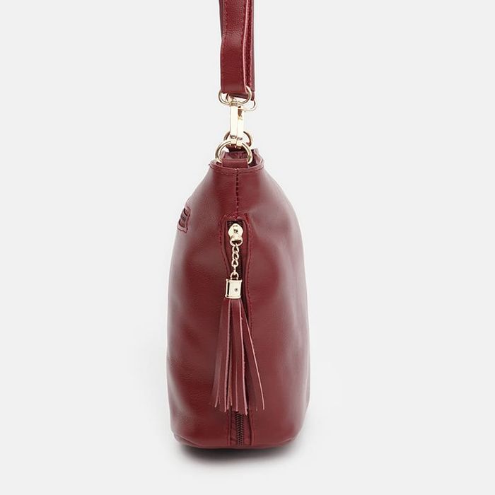 Жіноча шкіряна сумка Keizer K12293bo-Bordo купити недорого в Ти Купи