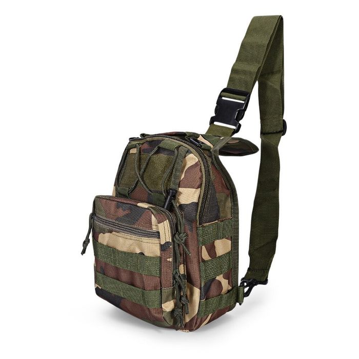 Тактическая военная сумка-рюкзак OXFORD 600D Камуфляж (gr006879) купити недорого в Ти Купи