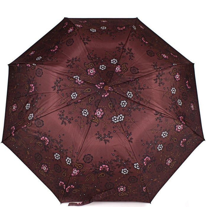 Зонт женский модный полуавтомат коричневый AIRTON купить недорого в Ты Купи