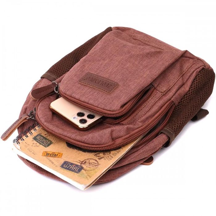 Чоловічий рюкзак з тканини Vintage 22150 купити недорого в Ти Купи