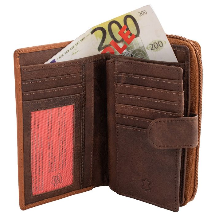Жіночий шкіряний гаманець HJP UHJP60685-3 купити недорого в Ти Купи