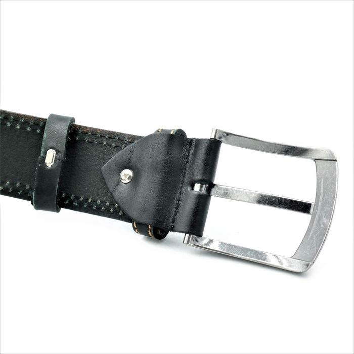 Ремень мужской кожаный Weatro Черный 115,120 см lmn-mk43ua-031 купить недорого в Ты Купи