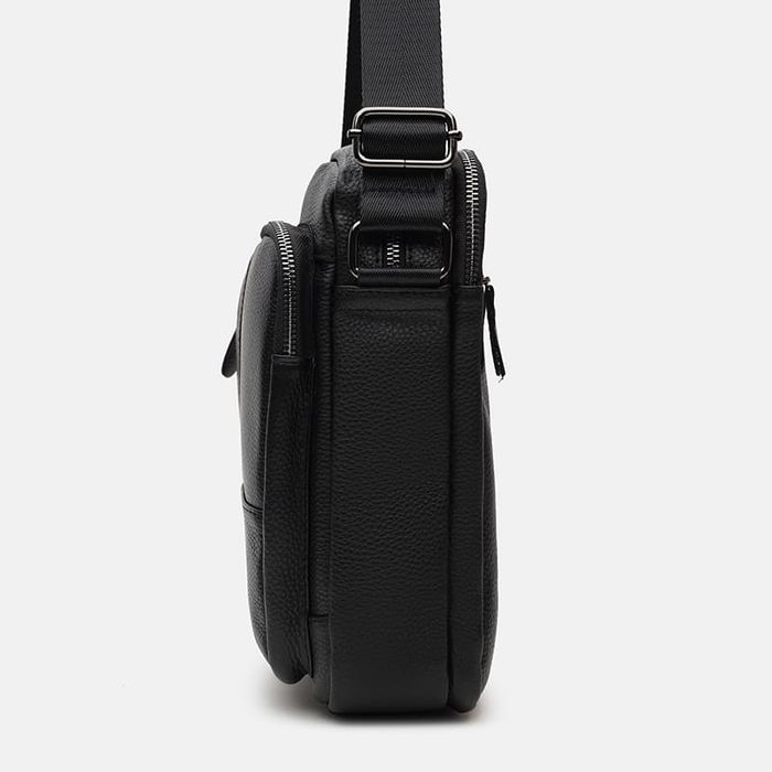 Мужская кожаная сумка Keizer k14014-black купить недорого в Ты Купи