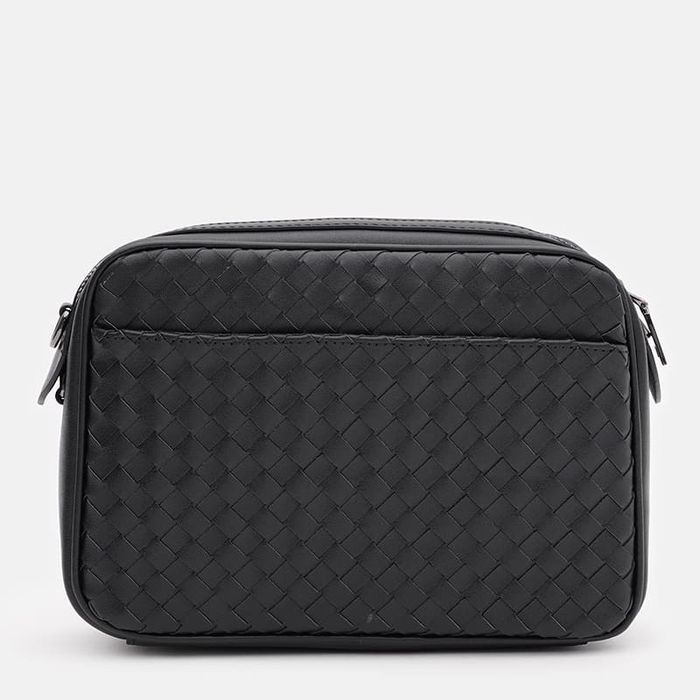 Чоловіча шкіряна сумка Ricco Grande K16612bl-black купити недорого в Ти Купи