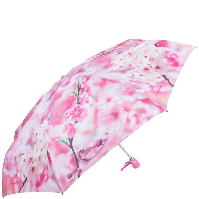 Женский розовый зонт автомат с рисунком ZEST купить недорого в Ты Купи