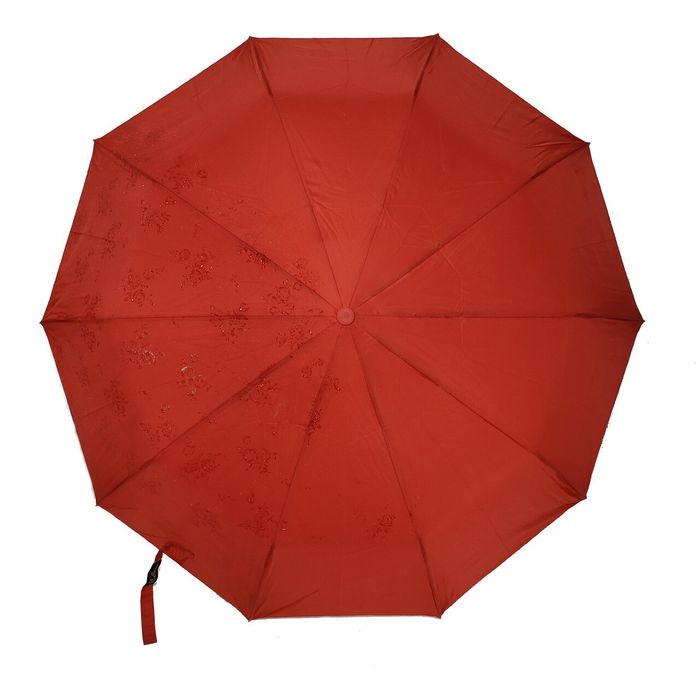 Женский зонт-полуавтомат Bellisimo Flower land 10 спиц Красный (461-6) купить недорого в Ты Купи