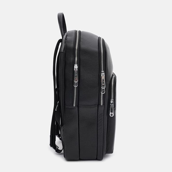 Чоловічий шкіряний рюкзак Ricco Grande K1b1210606bl-black купити недорого в Ти Купи