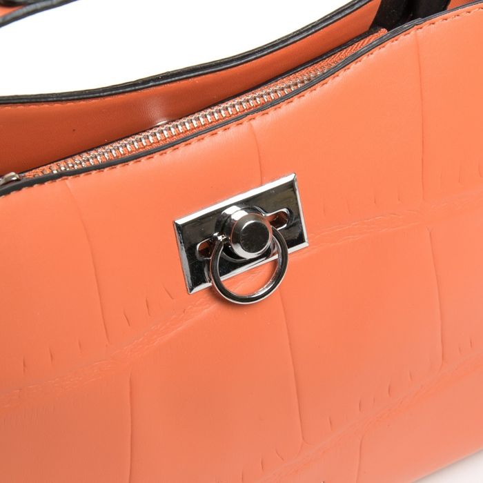 Женская сумочка из кожезаменителя FASHION 04-02 16927 orange купить недорого в Ты Купи