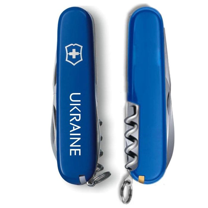 Складной нож Victorinox SPARTAN UKRAINE Ukraine бел. 1.3603.2_T0140u купить недорого в Ты Купи