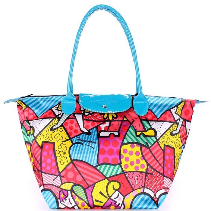 Женская разноцветная сумка из полиэстера POOLPARTY купить недорого в Ты Купи