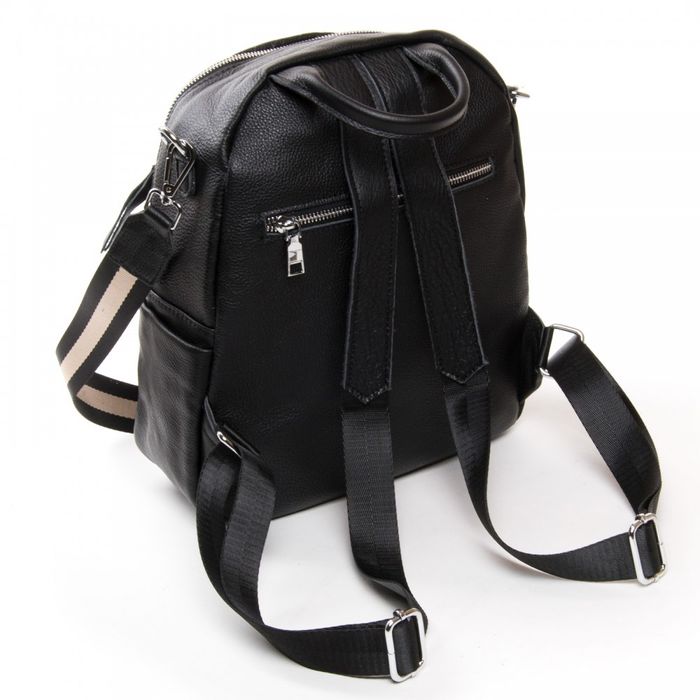 Женская кожаный рюкзак ALEX RAI 8907-9* black купить недорого в Ты Купи
