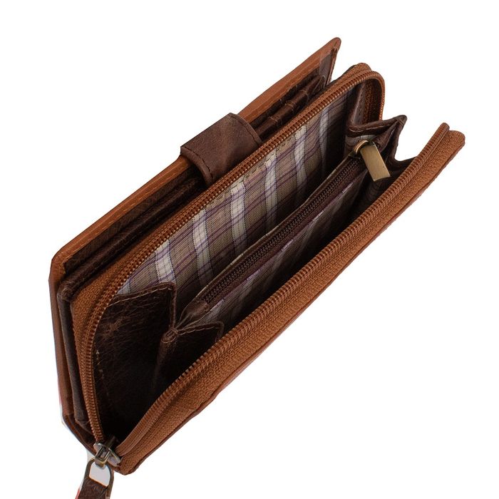 Женский кожаный кошелек HJP UHJP60685-3 купить недорого в Ты Купи