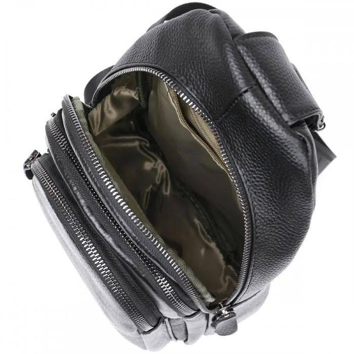 Мужская кожаная сумка-слинг Vintage 20684 купить недорого в Ты Купи