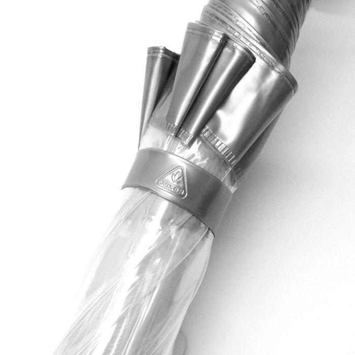 Детский механический зонт-трость Fulton Funbrella-2 C603 Silver (Серебряный) купить недорого в Ты Купи