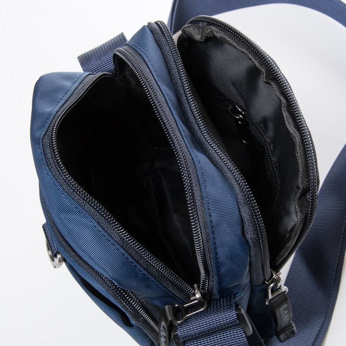 Чоловіча сумка над плечем Lanpad 4208 Blue купити недорого в Ти Купи