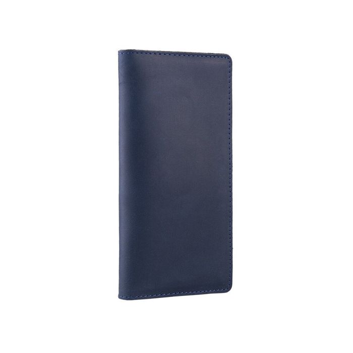 Кожаный бумажник Hi Art Original WP-02-S19-4013-000 Синий купить недорого в Ты Купи